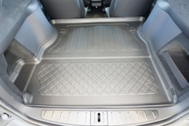 Rubberen Kofferbakmat op Maat – Tesla Model X Facelift SUV/5 (v.a. 2021) Rear & Front boot