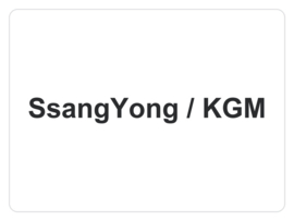 Kofferbakmat SsangYong of KGM