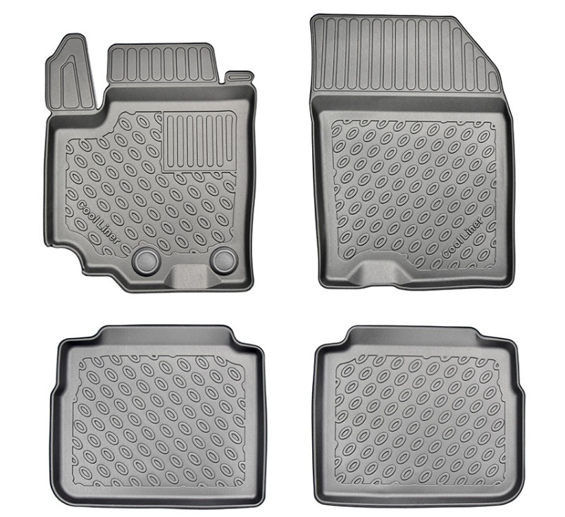 Automatten kunststof Schaalmatten Suzuki SX-4 II S-Cross SUV/5 09.2013-2019; full set (FS