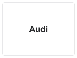 Kofferbakmat Audi