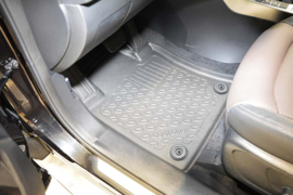 Automatten Rubber – op Maat – KGM Korando / SsangYong Korando 2019– – Voetruimte