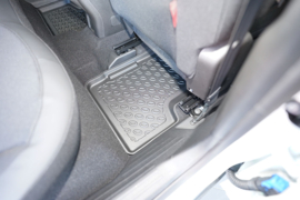 Automatten – Rubberen Schaalmatten – op Maat – Jeep Renegade 4xe Plug-in Hybrid (v.a. 2020) – Voetruimte