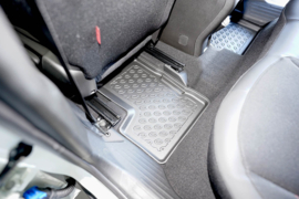 Automatten – Rubberen Schaalmatten – op Maat – Jeep Renegade 4xe Plug-in Hybrid (v.a. 2020) – Voetruimte