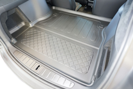 Rubberen Kofferbakmat op Maat – Tesla Model X Facelift SUV/5 (v.a. 2021) Rear & Front boot