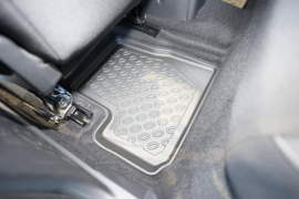 Automatten – Rubberen Schaalmatten – op Maat – Citroën C3 IV (v.a. 2024) – Voetruimte