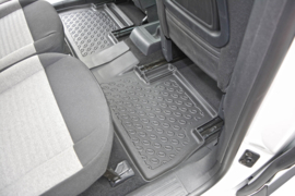 Automatten – Rubberen Schaalmatten – op Maat – e-Berlingo / Combo-e / e-Rifter / Proace City / E-Doblo (electric, vanaf 2023) – Voetruimte