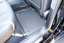 Automatten – Rubberen Schaalmatten – op Maat – Mercedes GLE (V167) / Hybrid (v.a. 2018) – Voetruimte