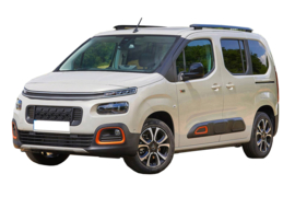 Kofferbakmat Citroen Berlingo III XL, Opel Combo E Life XL, Peugeot Rifter Long, Toyota Proace City Verso L2 V/5 06.2018> (5 zits, lange wielbasis)