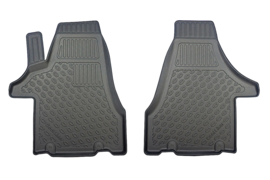 Automatten kunststof Schaalmatten Volkswagen T5 / T6 Caravelle, Multivan, Transporter panel van (kasten) + combi (Van / 5) 2003>