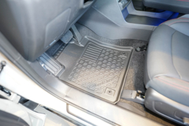 Automatten Rubber – KGM Actyon & Actyon Hybrid – vanaf 2025 – Voetruimte
