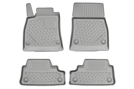Automatten Rubber – op Maat – Mercedes CLA III (174) Electric 2025– – Voetruimte