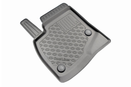 Automatten – Rubberen Schaalmatten – op Maat – Tesla Model S (2012–2015) – Voetruimte