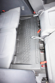 Automatten kunststof Schaalmatten Volkswagen Touran (1T) 5/7 seats V/5 2003.03-2010 / 09.2010-08.2015; rear full 3rd row (RF-3rd)