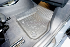 Automatten – Rubberen Schaalmatten – op Maat – BMW X1 (F48 Plug-in Hybrid, 2020–2022) – Voetruimte