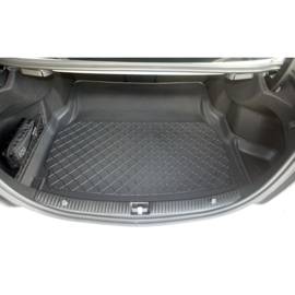 Kofferbakmat Mercedes C-Klasse W205 Sedan (03.2014–11.2020) Speciaal voor modellen met neerklapbare achterbank