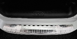 FIAT  500L  Facelift 2017>   Bescherming (strip) op de achterbumper -  Zilver (Silver Satine)