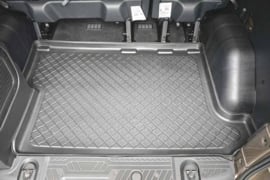 Rubberen Kofferbakmat op Maat – Ford Transit Custom L2 V/5 (2013–2023) – Achter de derde zitrij