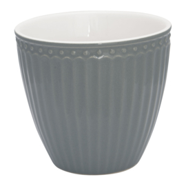 Greengate Latte cup/beker Alice stone grey.