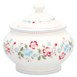 Greengate suikerpot Henrietta white