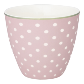 Greengate Latte cup/beker Spot pale pink