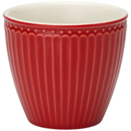 Greengate Latte cup/beker Alice red.