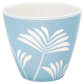 Greengate Latte cup/beker Maxime dusty blue.