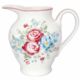 Greengate creamer Henrietta white