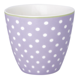Greengate Latte cup/beker Spot lavendar