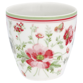 Greengate Mini latte cup/beker Meadow white.