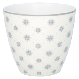 Greengate Latte cup/beker Laurie pale grey.