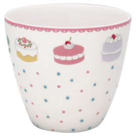 Greengate Latte cup/beker Madelyn white.