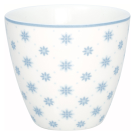 Greengate Latte cup/beker Laurie pale blue.