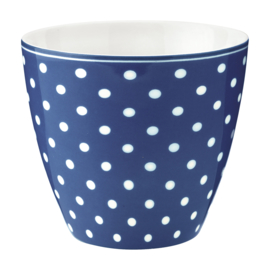 Greengate Latte cup/beker Spot blue