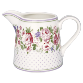 Greengate creamer Rose white