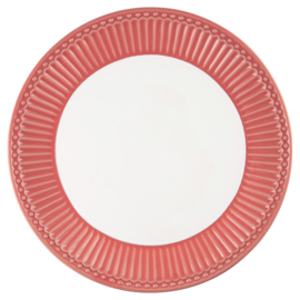 Greengate Ontbijtbord/plate Alice coral.