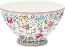 Greengate French bowl Vivianne white.