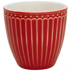 Greengate Mini latte cup/espresso beker Alice red