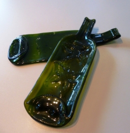 Recycled bottle hapjesschaal met vlindermotief