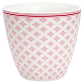 Greengate Latte cup/beker Sasha pale pink.