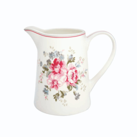 Greengate schenkkan Elouise white 1 Ltr.