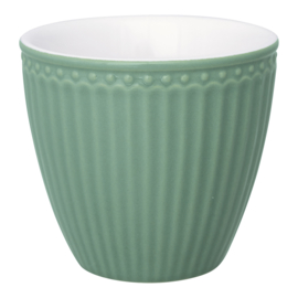 Greengate Latte cup/beker Alice dusty green.