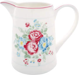 Greengate schenkkan Henrietta white 1 Ltr.