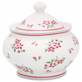 Greengate suikerpot Avery white