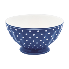 Greengate French bowl xlarge Spot blue