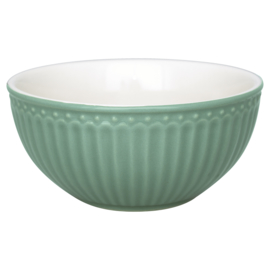 Greengate Cereal bowl Alice dusty green