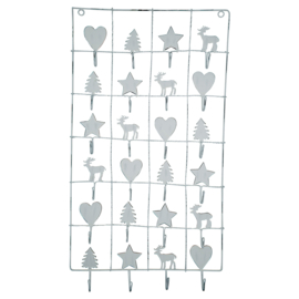 Greengate Xmas calendar grey