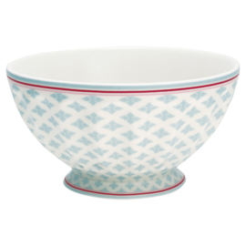 Greengate French bowl xlarge Sasha blue