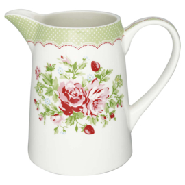 Greengate schenkkan Mary white 1 Ltr.