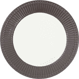 Greengate Ontbijtbord/plate Alice dark chocolate.