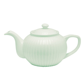 Greengate Theepot Alice pale green.
